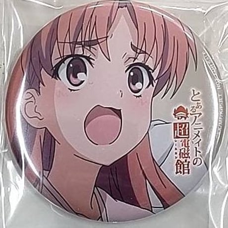 御坂美琴 インデックス 缶バッジ とある自治体の地域振興 禁書目録 超