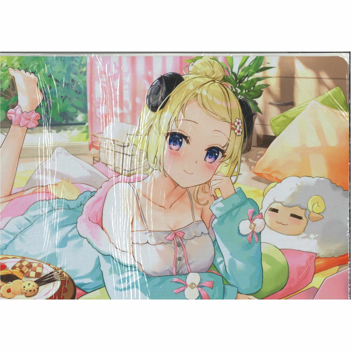 ホロライブ Vtuber 角巻わため 活動一周年記念グッズ ラバーマット