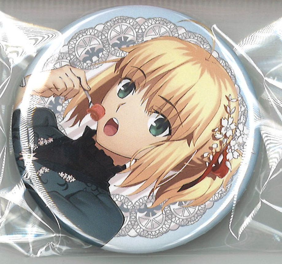 Fate 缶バッジ セイバー アルトリア Fate 缶バッジ セイバー