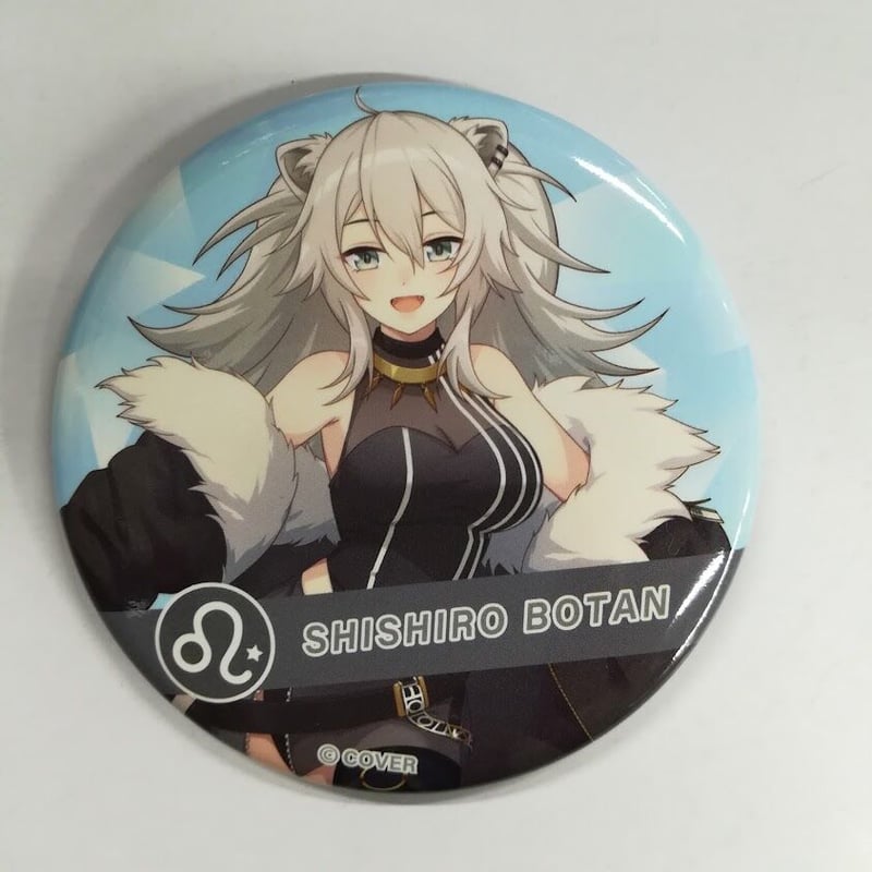 hololive 5th fes ホログラム缶バッジ 獅白ぼたん