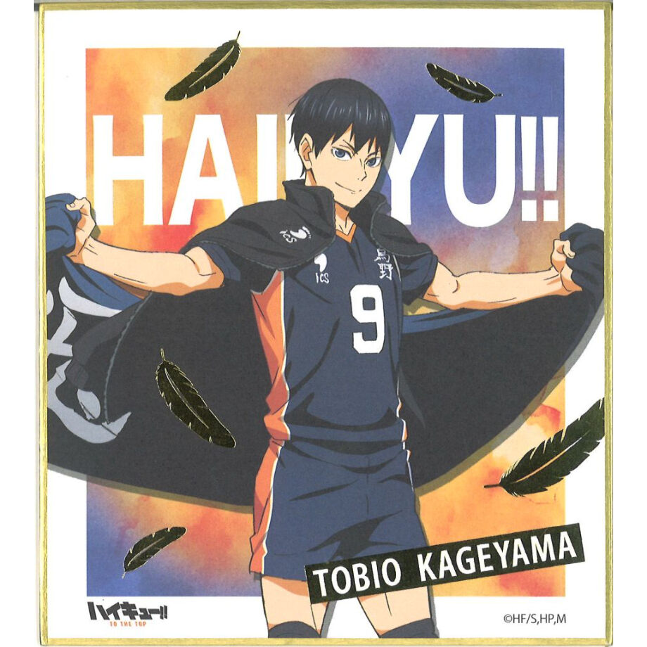 影山飛雄 箔押しクリアカードコレクション ハイキュー ハイキュー