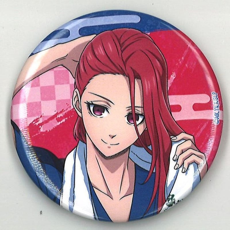 ブルーロック 千切豹馬 風呂の日 極楽湯 缶バッジ Amazon | ブルー