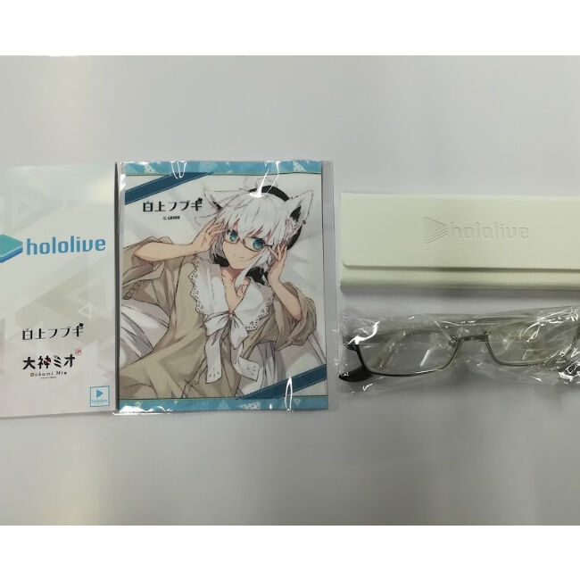 ホロライブ 執事眼鏡eyemirror 白上フブキモデル ホロライブ】×眼鏡 第