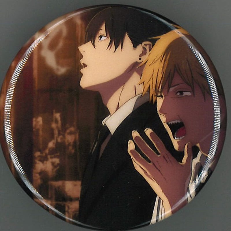 チェンソーマン展 早川アキ 缶バッジ チェンソーマン アニメーション