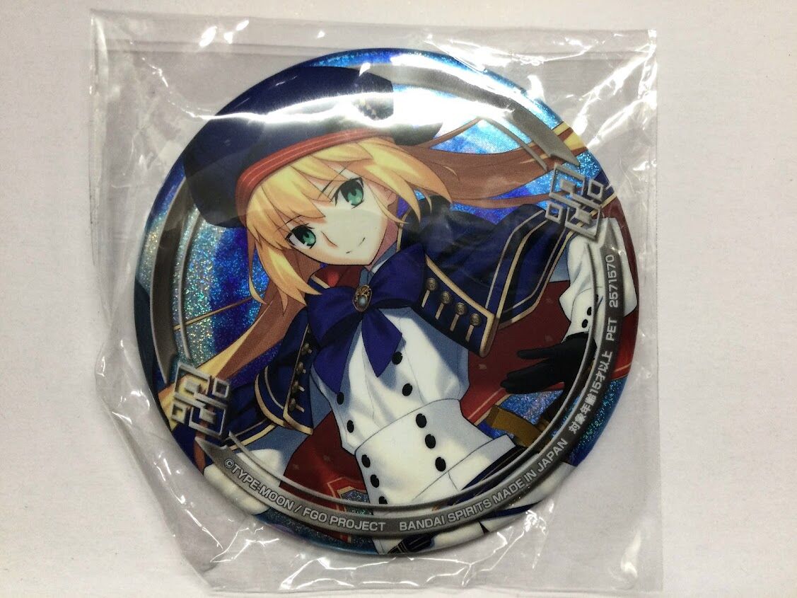 Fate FGO ぷちサバ缶バッジ アルトリア リリィ