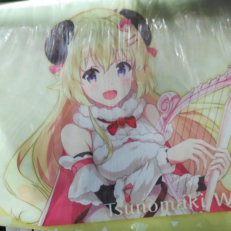 ホロライブ Vtuber 角巻わため 活動一周年記念グッズ ラバーマット