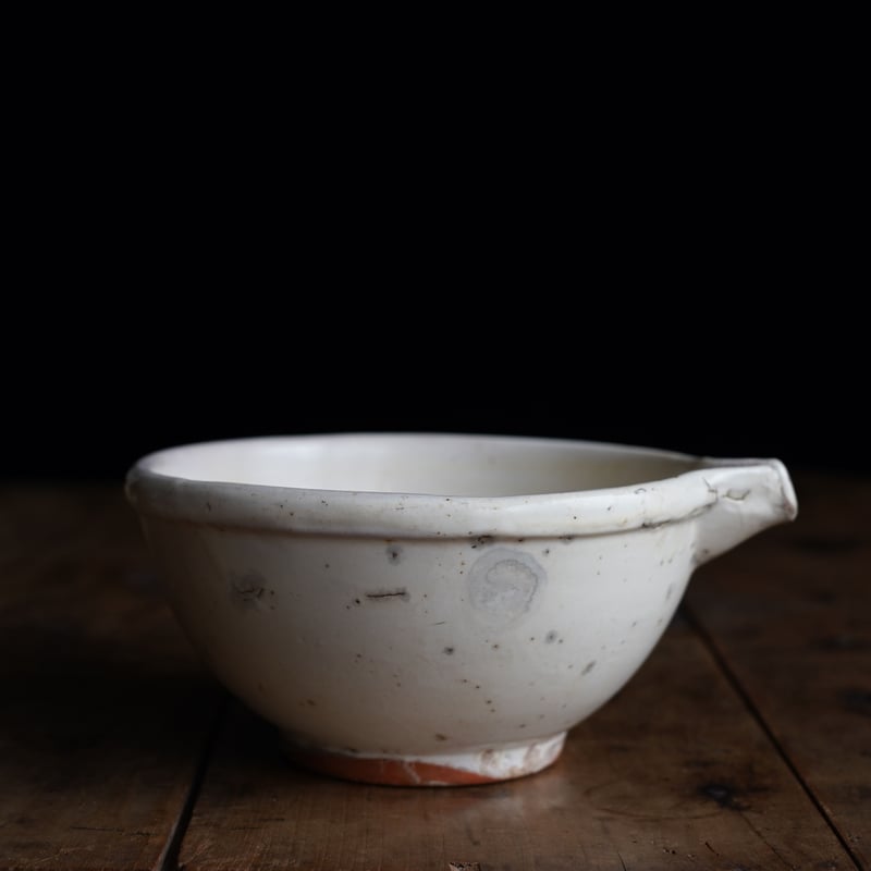 19世紀 平清水焼の古い片口 / Hirashimizu ware / 江戸後期-明治頃 |