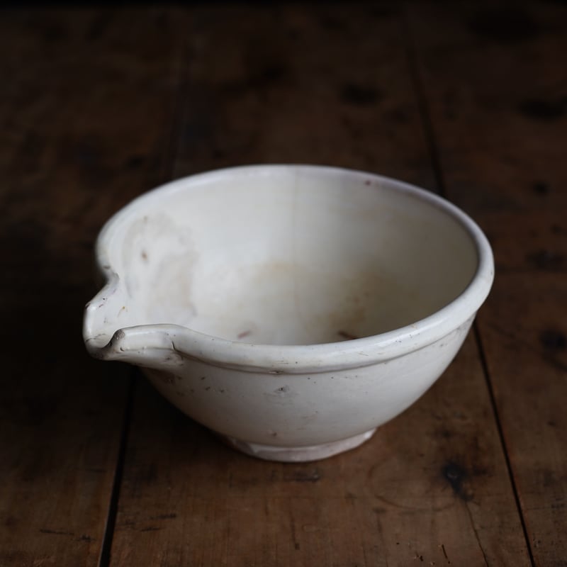 19世紀 平清水焼の古い片口 / Hirashimizu ware / 江戸後期-明治頃 |