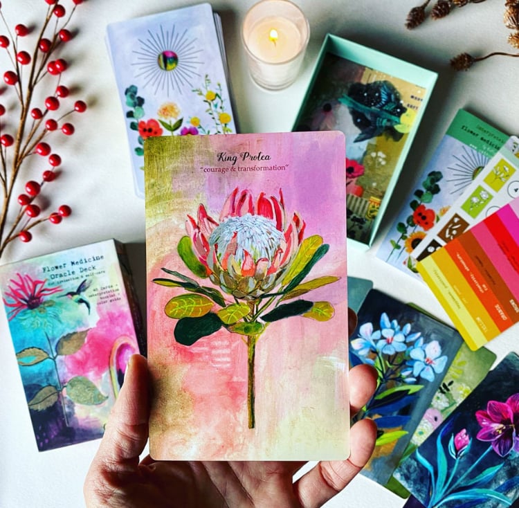 フラワーメディスンオラクルカード (Flower Medicine Oracle) ｜作者直