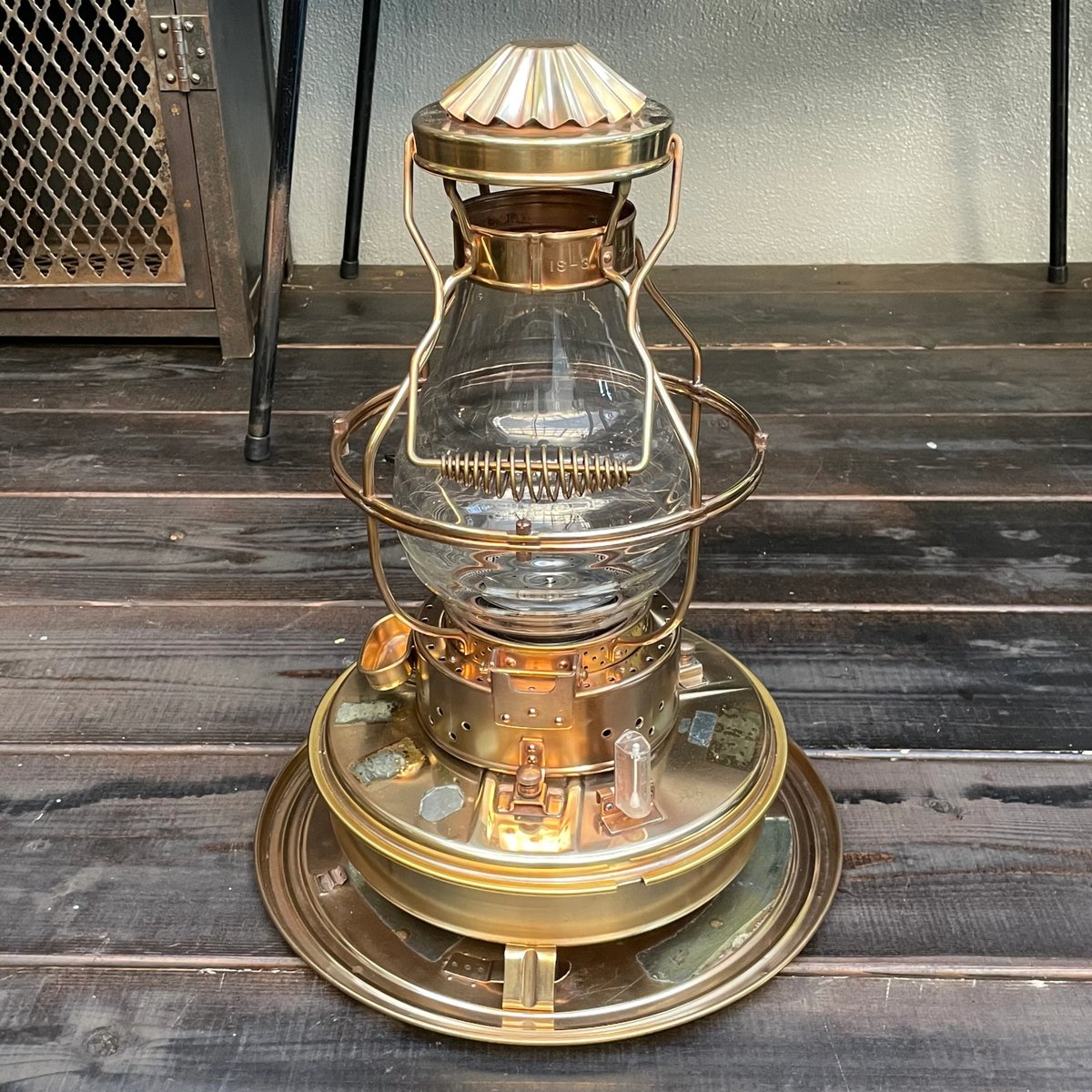 ニッセン石油ストーブIS-3. 02年製未使用品 日本船燈 ニッセン 石油