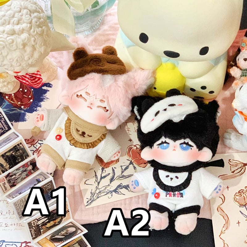 無属性ぬいぐるみ10cmセット ぬい服］10cm 無属性 ぬいぐるみ用服