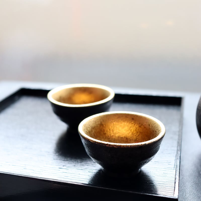 ジャパンゴールド SAKEセット（木箱）［ギフトセット］ | AWASAKA