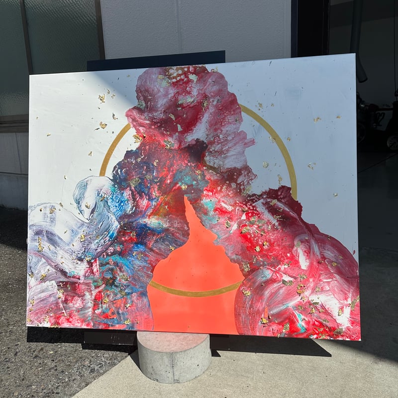 絵画 油絵 久松すみ【桜】 油絵 絵画 油彩画 絵画油絵 アート 絵画 Zx