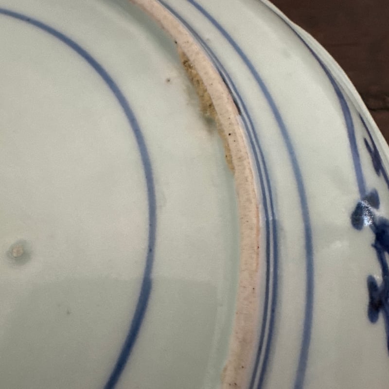 古伊万里 染付蛸唐草文 輪花七寸皿 太蛸！ 1枚 | Kaikaroman ONLINE STORE