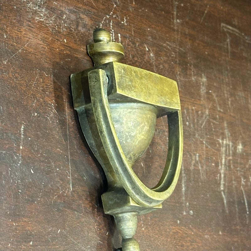 アンティーク 真鍮 ドアノッカー | アンティーク家具と喫茶キャバレー