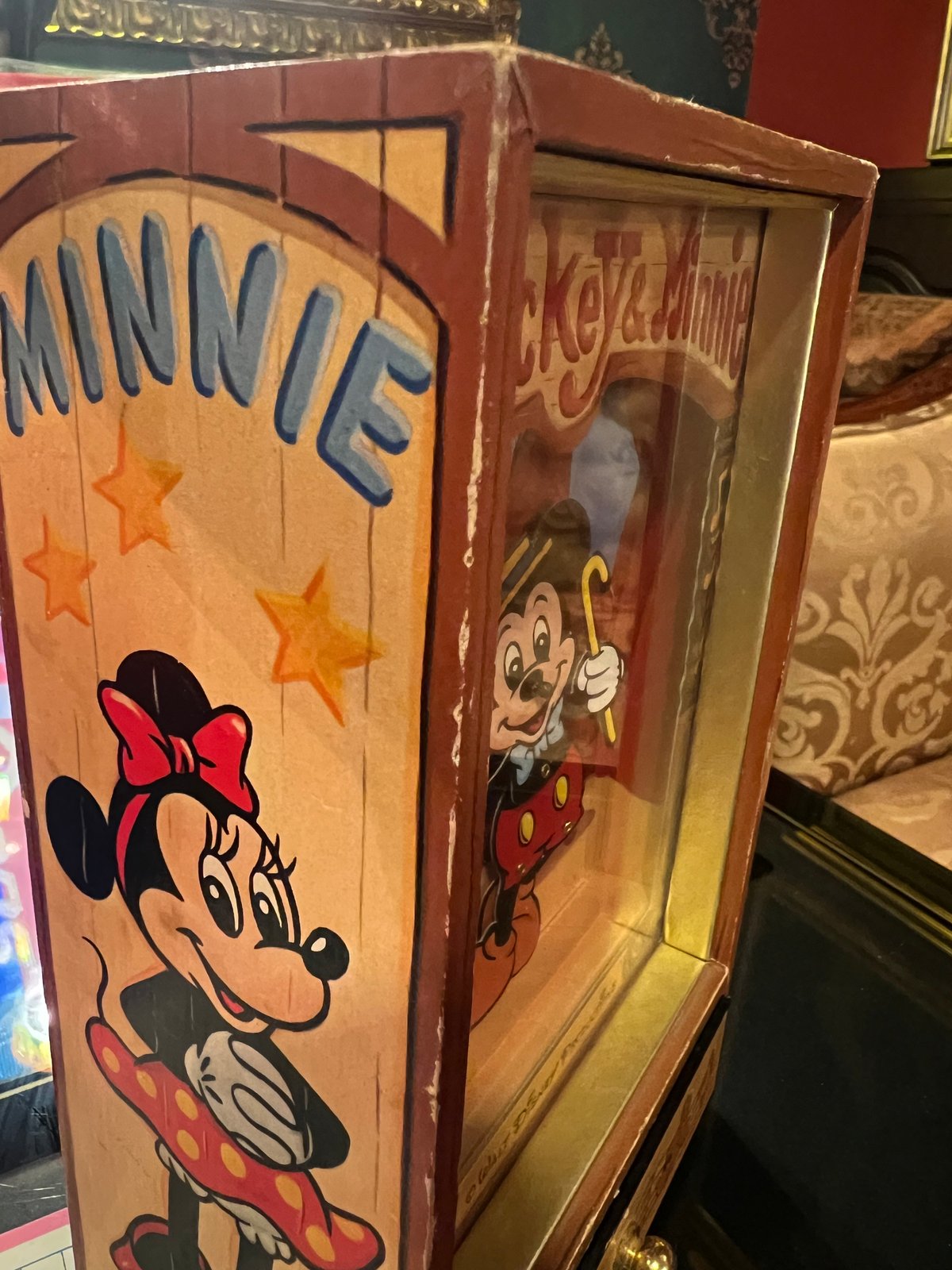 ジャンク品】ミッキーマウスのオルゴール | アンティーク家具と喫茶