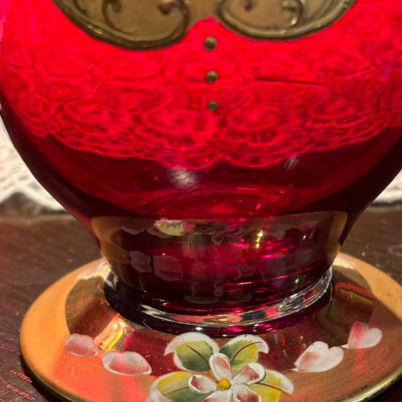 ベネチアグラス デキャンタ | アンティーク家具と喫茶キャバレーの