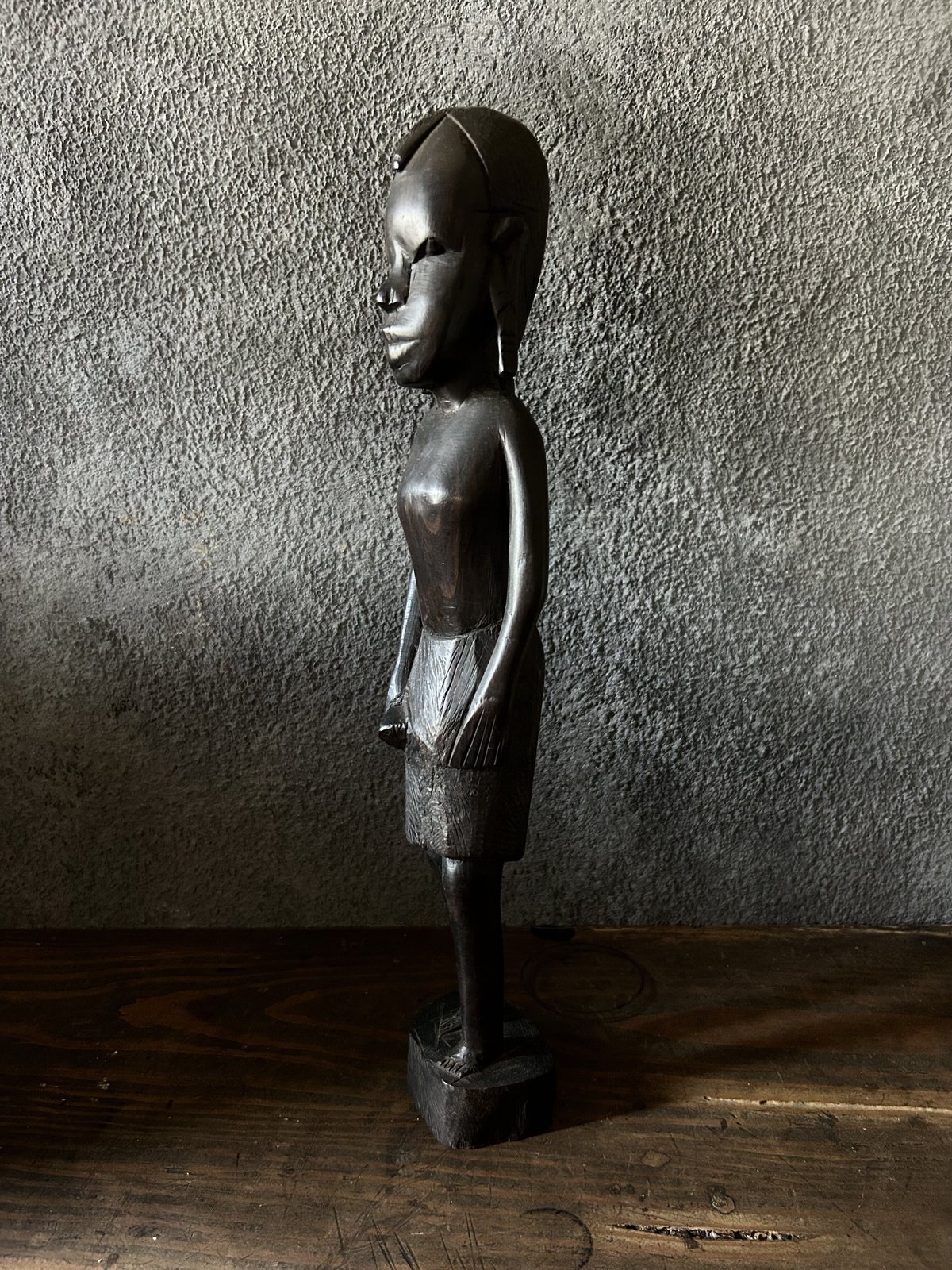 タンザニアの民族像/全身/オブジェ/アンティーク | 骨董・アンティーク