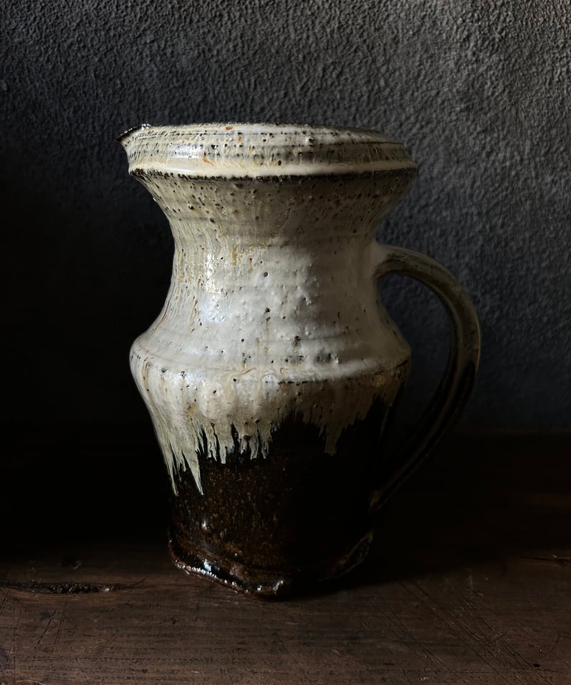 水差し花器/陶器/釉薬/花瓶/アンティーク | 骨董・アンティークの