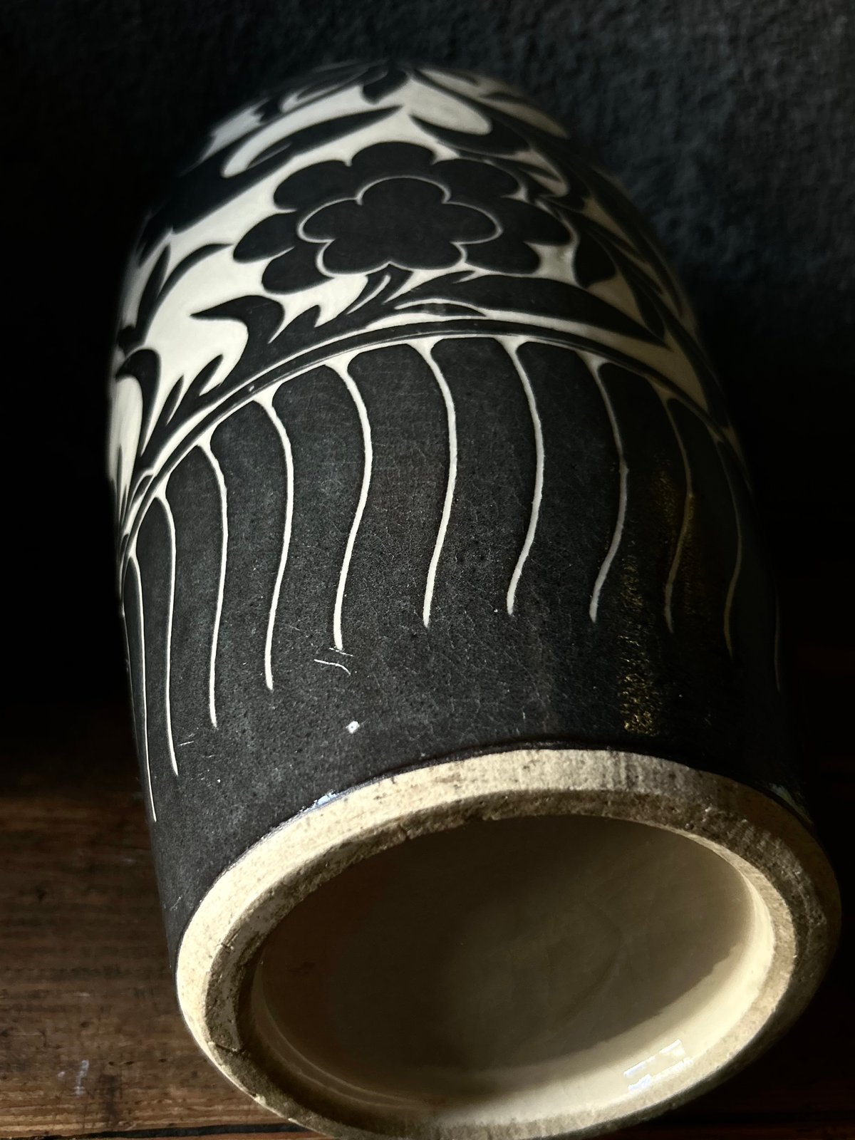 磁州窯の花器/中国美術/梅瓶/陶器/骨董 | 骨董・アンティークの