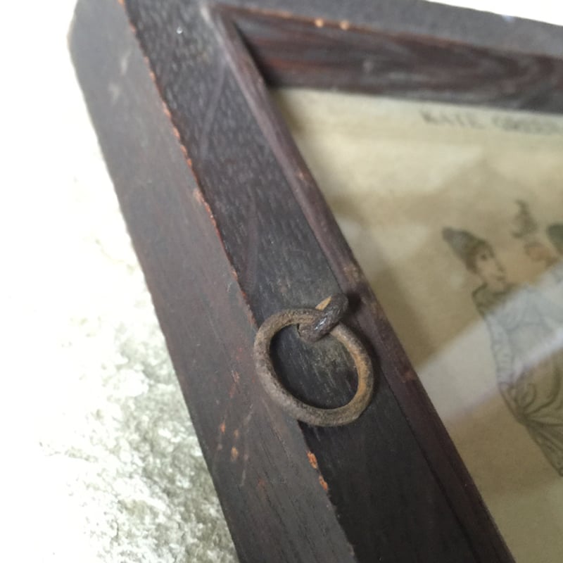 Framed Kate Greenaway Print - ケイト・グリーナウェイ挿絵プリント