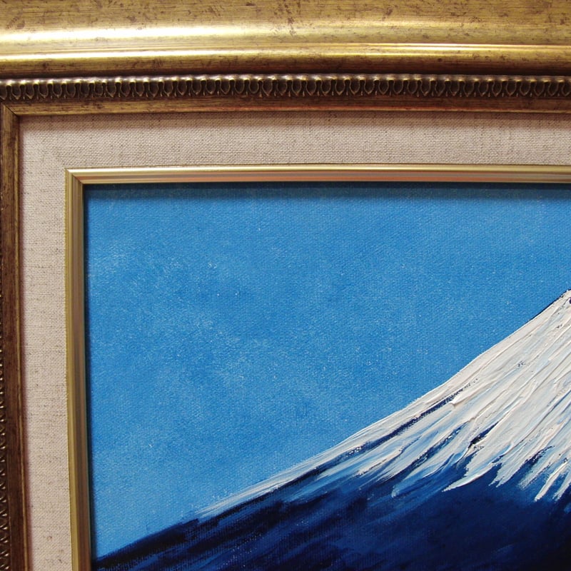 TOMOYUKI・友之、「太陽と月」、証明書付、額付、絵画 油絵 油彩画