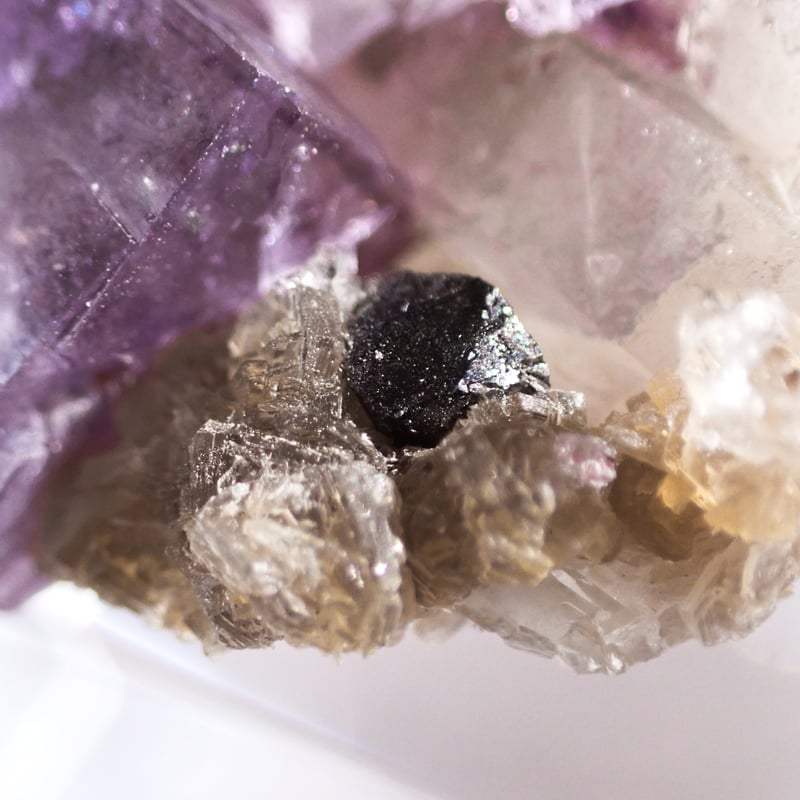 中国 ヤオガンシャン産 フローライト 水晶共生 | 今林商店