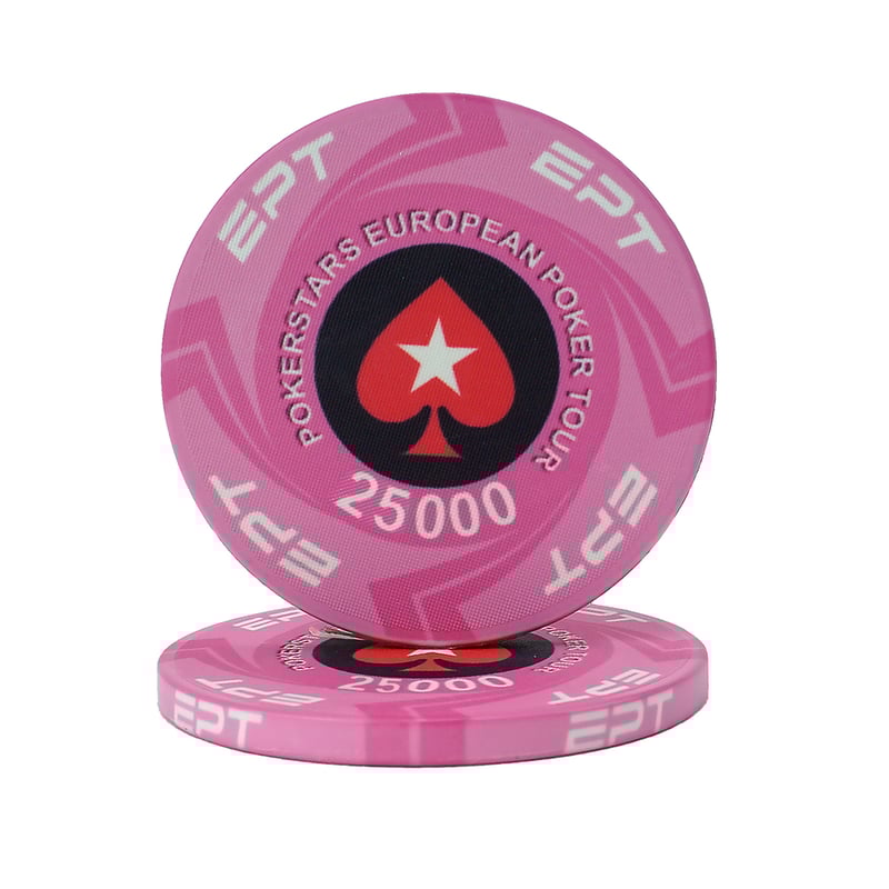 ポーカーチップセット 300枚 EPT PokerStars ポーカーチップセット 300