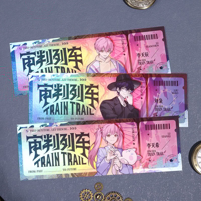 時光代理人 SurprisingClickシリーズ 審判列車 缶バッジ全セット