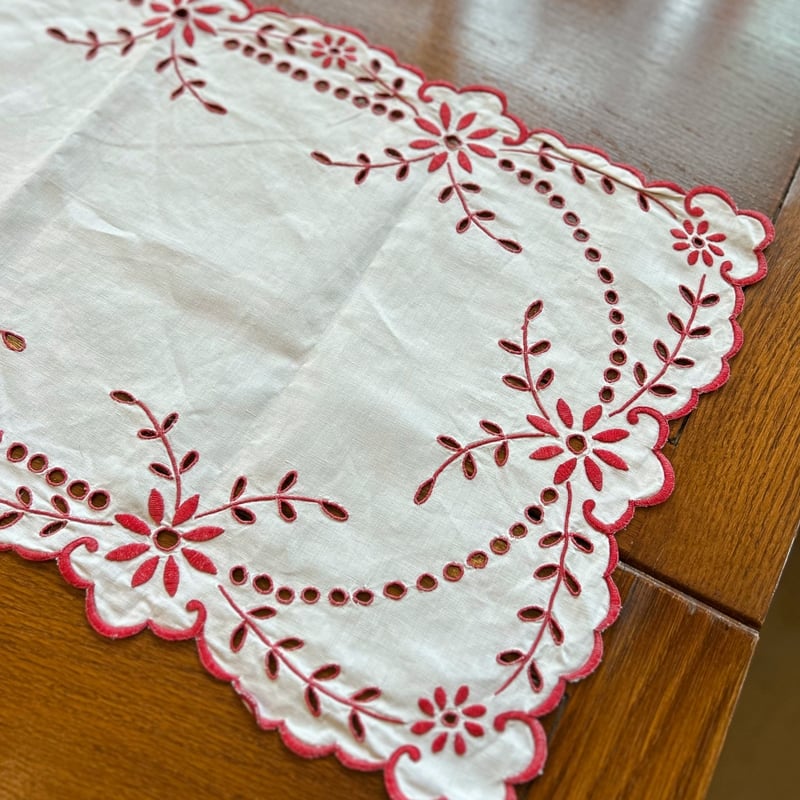 フランスアンティーク テーブルランナー | アンティークス蕾