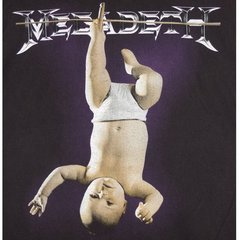 MEGADETH メガデス Tシャツ ブラック Lサイズ 半袖 USA製 ヘヴィメタ