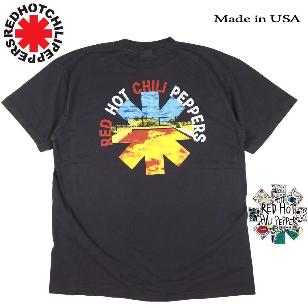 RED HOT CHILIPEPPERS レッドホットチリペッパーズ Tシャツ ブラック