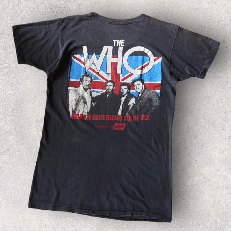 鬼フェード】80s THE WHO ツアーTシャツ USA ィンテージ 【公式通販】