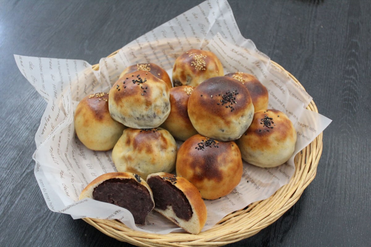 あんぱん☆ 酒種あんぱん 五色 5入 – 木村屋オンラインショップ