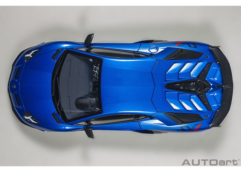 AUTOart 1/18 ランボルギーニ アヴェンタドール SVJ （メタリック