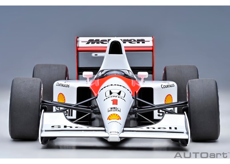 再入荷！AUTOart 1/18 マクラーレン ホンダ MP4/6 日本GP 1991年 #1