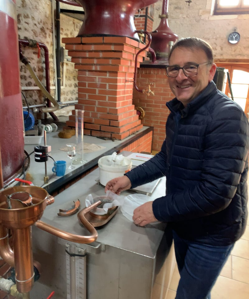 Cognac DROUET Lot ♯1960 Demijohn pour BAR DORAS