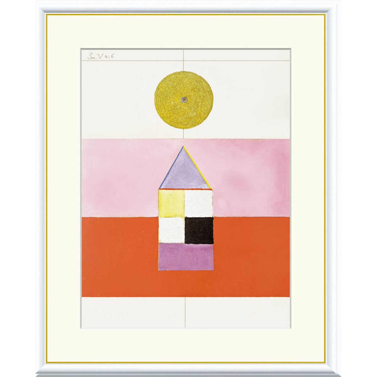 エマーソン ウルファー 「作品」1961年 抽象画 現代アート リトグラフ