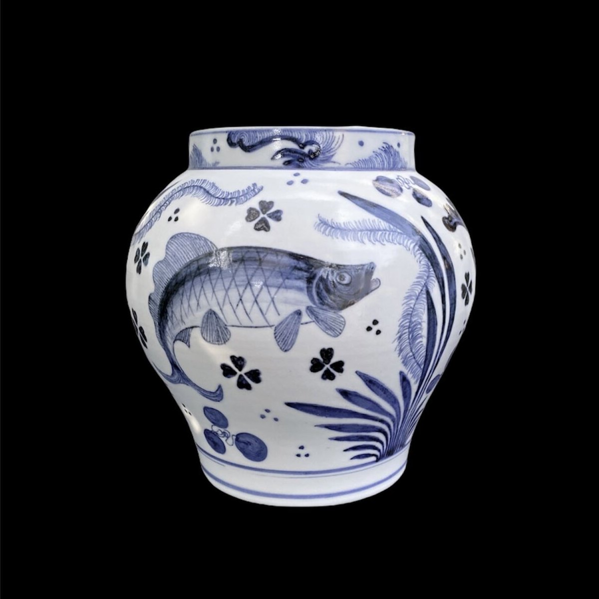 青花魚藻文壺【受注生産】寫シリーズ | by Art STORE