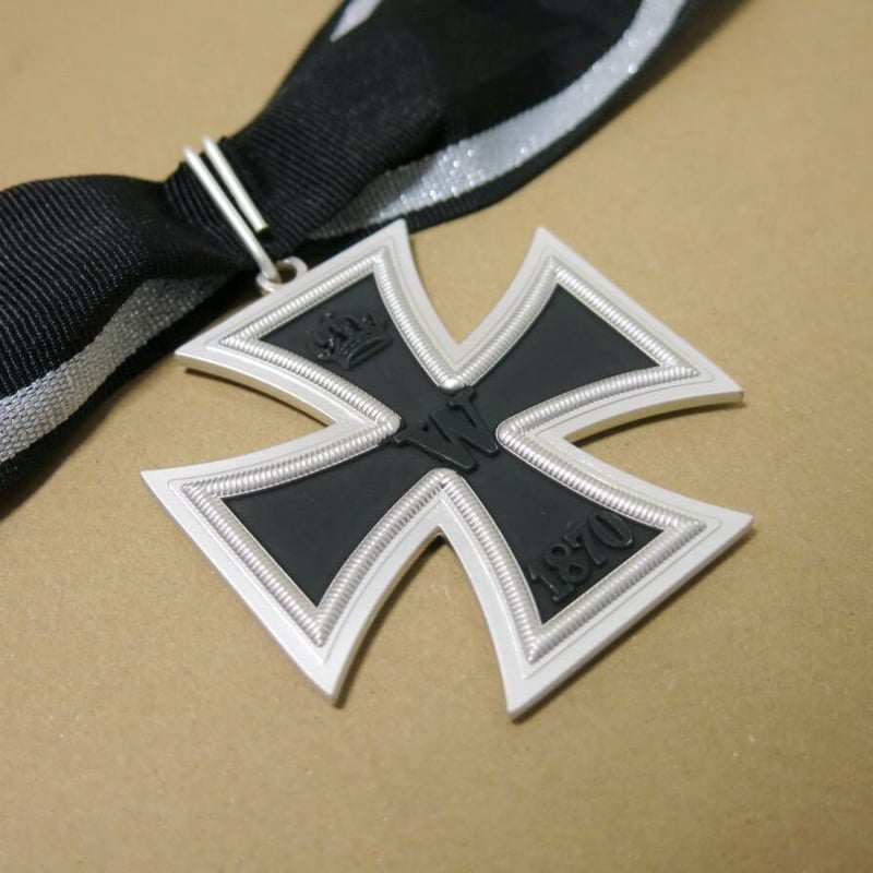 W帝政ドイツ軍/プロイセン王国＊1915鉄十字七宝ブローチ（実物） W