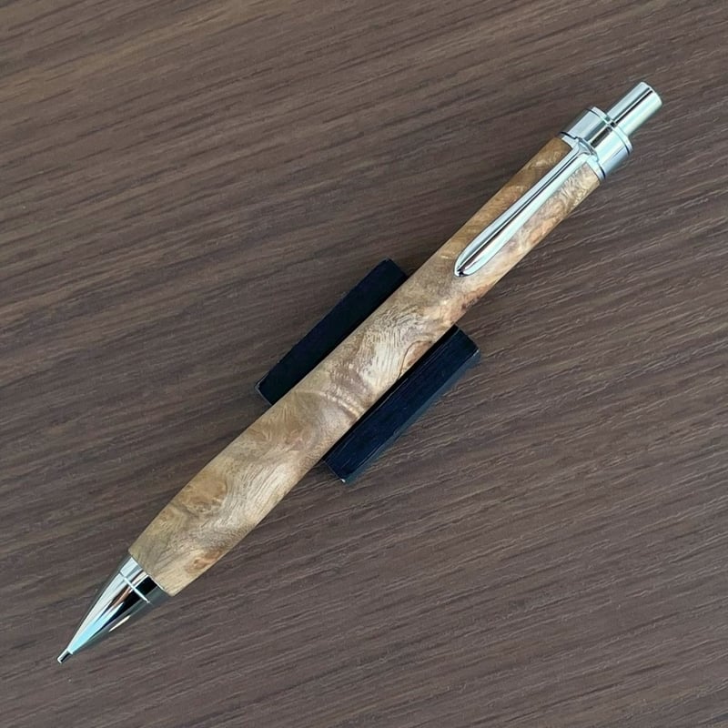 一点物【マーブルウッド】 木軸シャープペンシル UMA12 (SN_420527