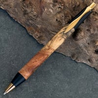 Slim 木軸シャープペンシル ウォールナット上杢（胡桃）0.5mm | MUKU屋