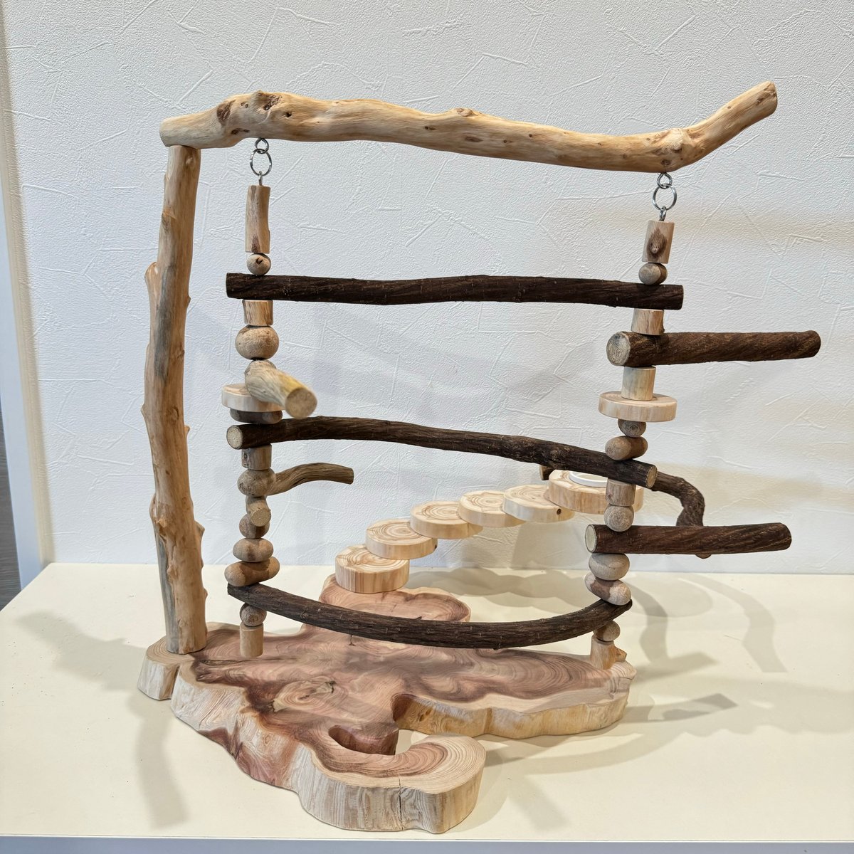 中型鳥用】螺旋状♬バードアスレチック 【公式通販】