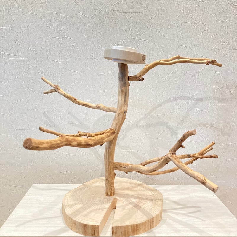 カイヅカのツリーバードアスレチック【インコのおもちゃ・自然木の