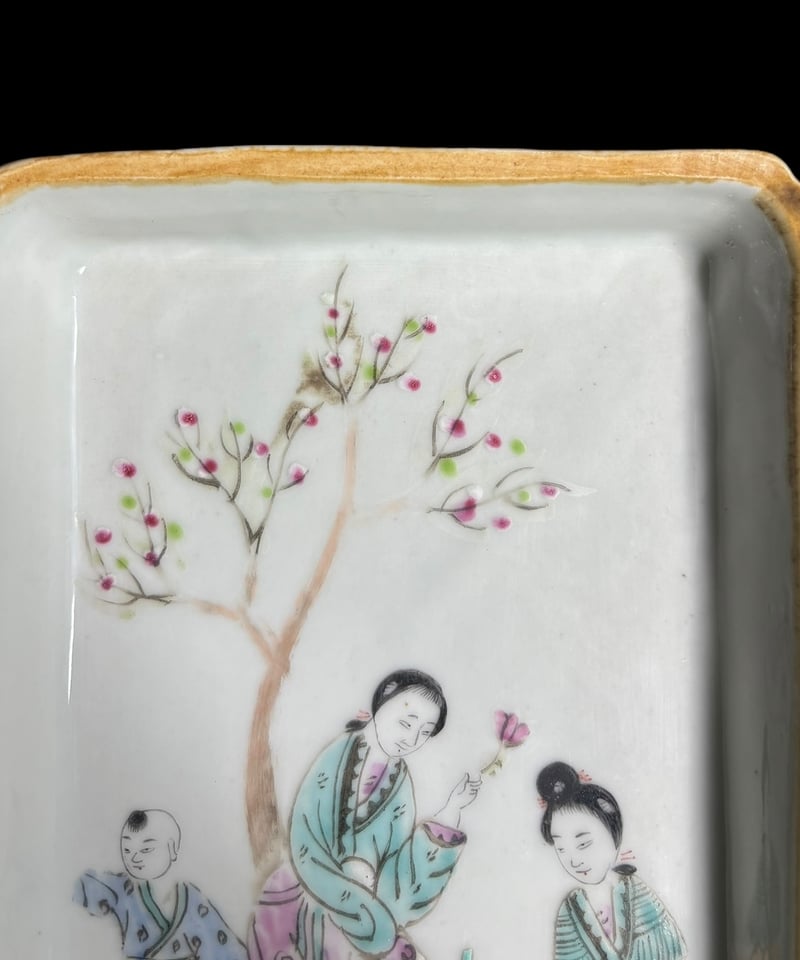 中国 陶板画 美人 壁がけ 送料込み0308 中国 陶板画 美人 壁がけ 送料