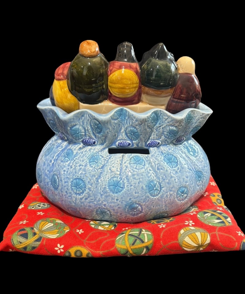 七福神 貯金箱 大黒 恵比寿 布袋 弁財天 毘沙門天 福禄寿 縁起物 開運