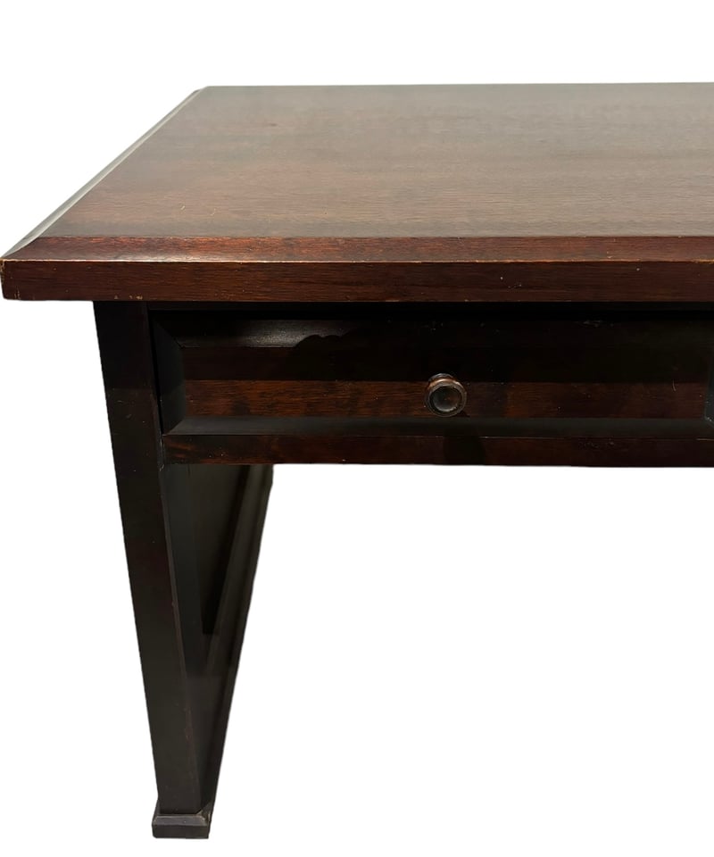 北海道民芸家具 方袖机 ローテーブル 文机 木製 テーブル 在宅ワーク