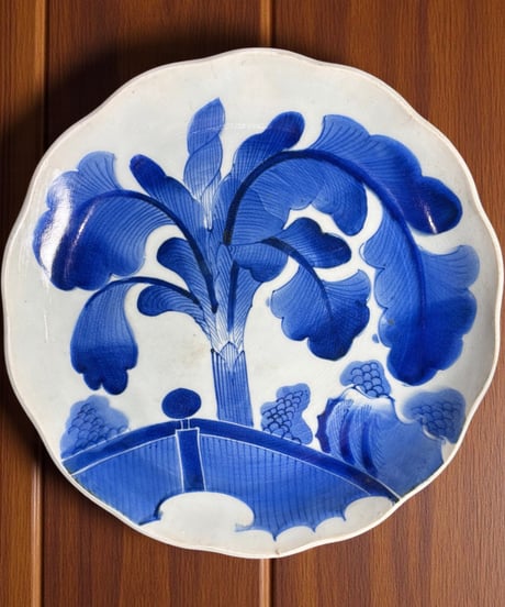 有田焼 龍図 飾り皿 秀峰 秀峰 有田焼 色絵 台付き 絵皿 龍 竜