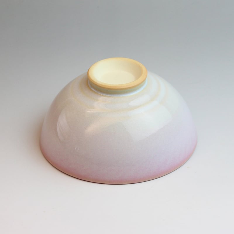 つぼみ桜飯茶碗3.8寸（白箱）｜萩焼窯元 萩陶苑 椿秀窯 ギフト