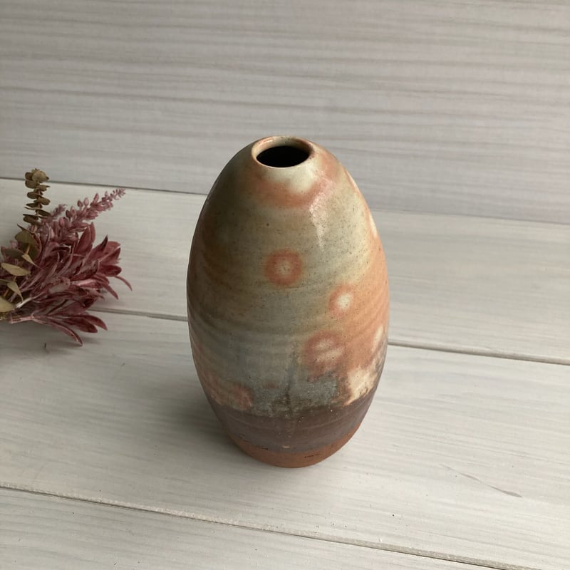 萩焼花入（化粧・御本手） | 萩焼 窯元 緑栄窯 Ryokuei-オンライン